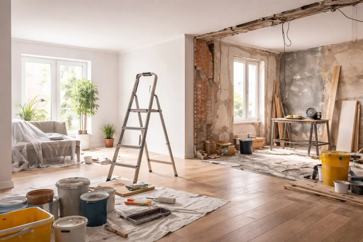 Rénovation globale d'une maison près de Cambrai